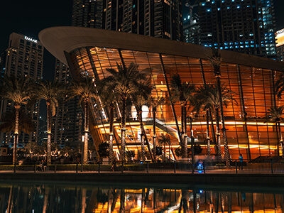 Polygee ESP in shopping mall food court