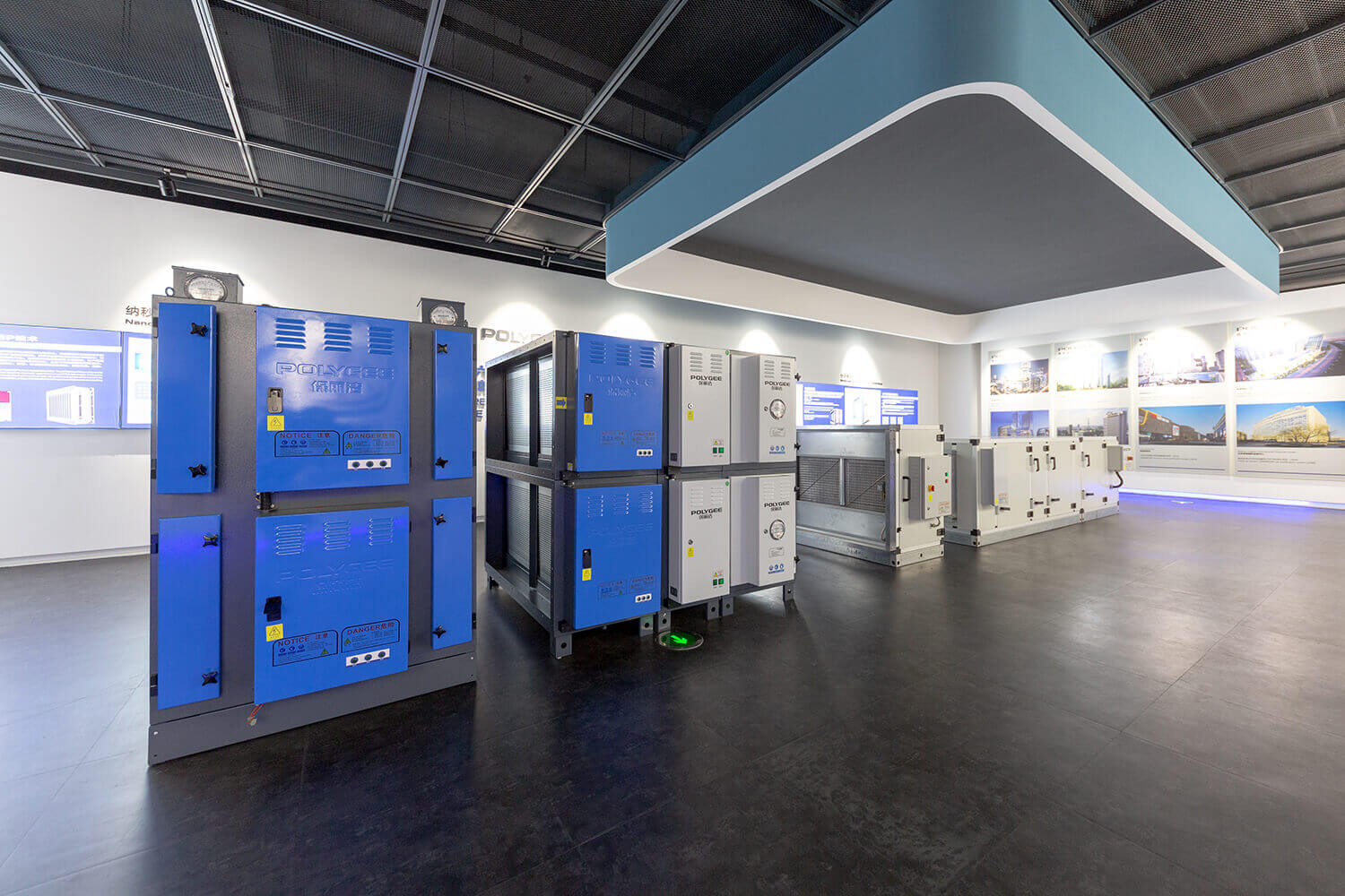 Commercial kitchen ESP product showroom