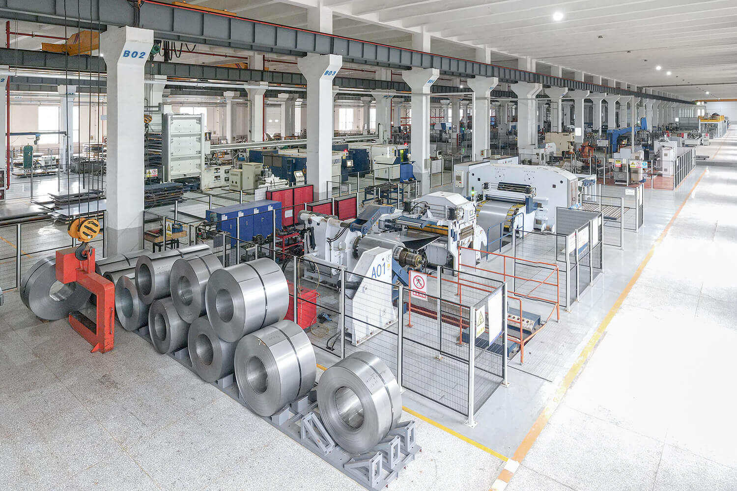 CNC production line workshop for kitchen ESP manufacturing