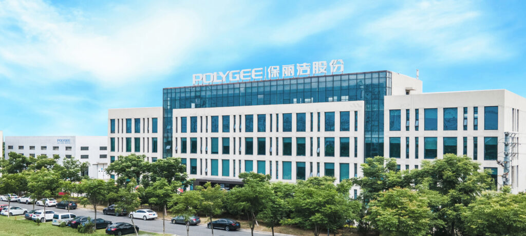 Polygee ESP manufacturer headquarters and corporate building in Zhangjiagang