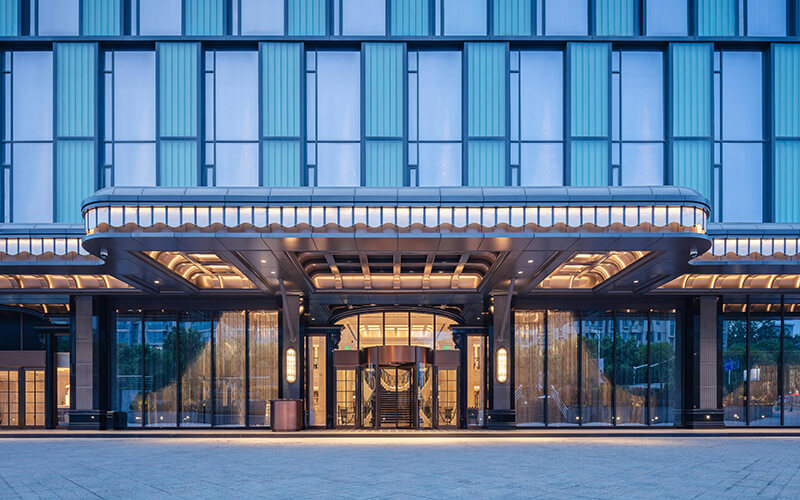 Hotel central kitchen grease smoke removal system by Polygee