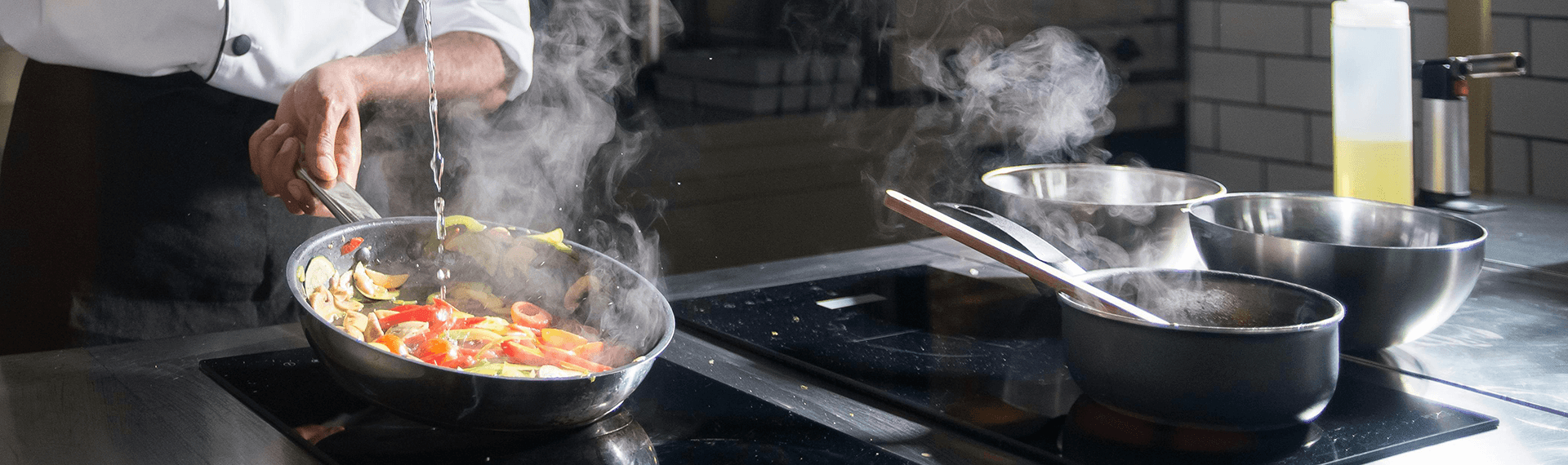 Commercial kitchen ESP solutions for restaurants, hotels, food courts, and BBQ — Polygee