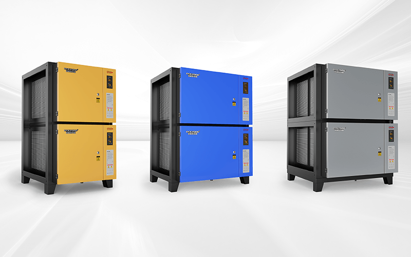 Polygee Modular In-Duct ESP for restaurant kitchen upgrade