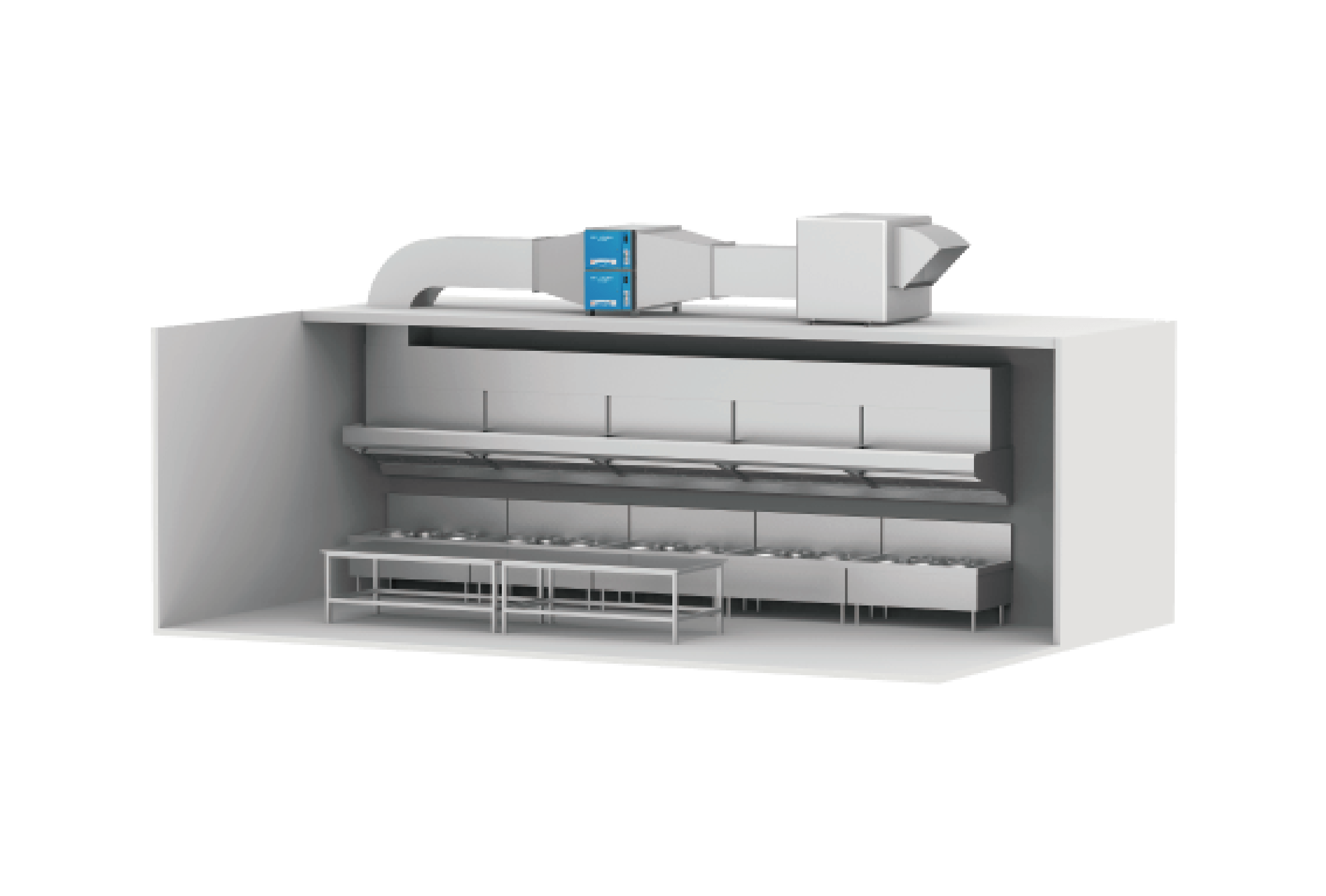 Rooftop ESP Installation